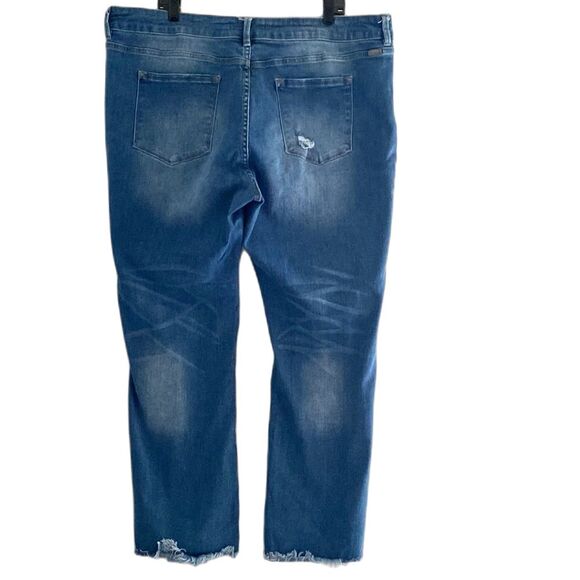 Kancan for Maurices Bootcut High Rise Jeans Light Wash Plus Size 24 - Picture 7 of 11
